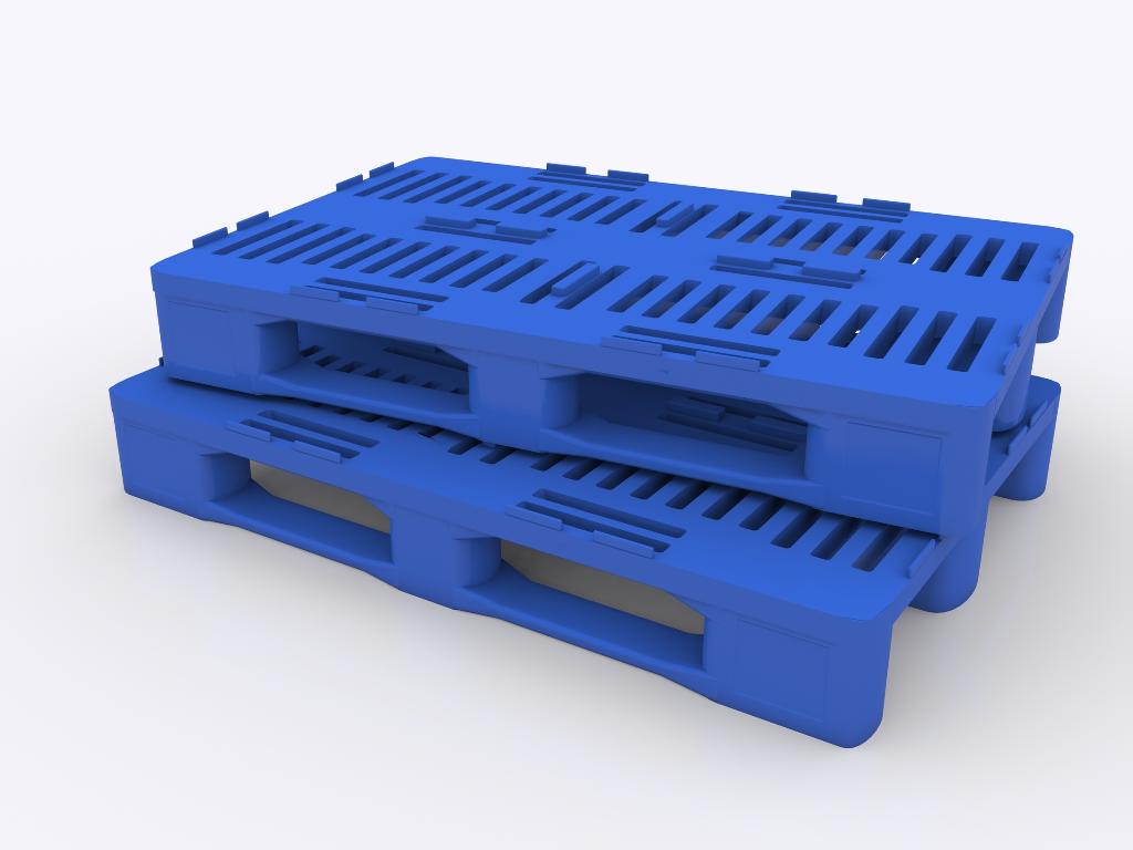 Paletten aus Polyethylen / EURO H1-Paletten 