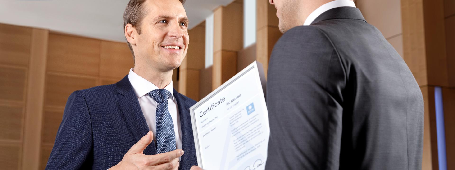 Zertifikate und Registrierungen